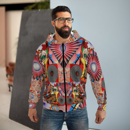 TEMPEST Collage Artwork Zip Hoodie