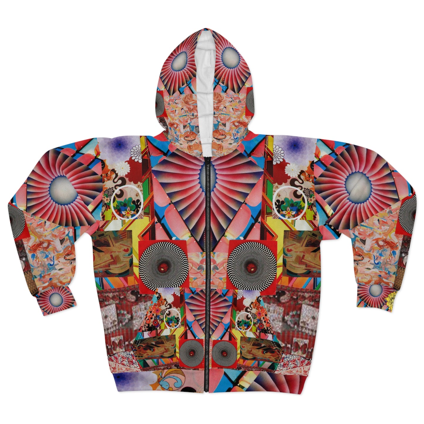 TEMPEST Collage Artwork Zip Hoodie