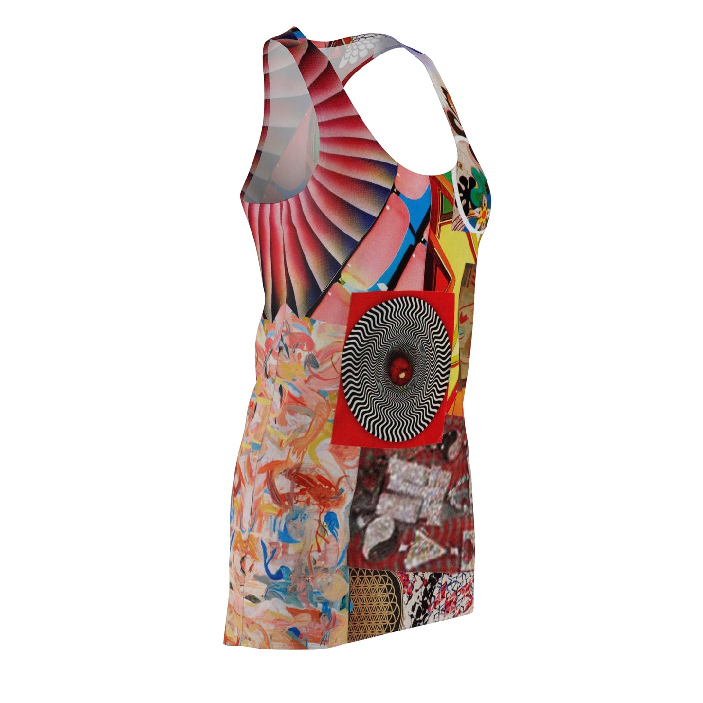 Tempest Collage Artwork Racerback Dress