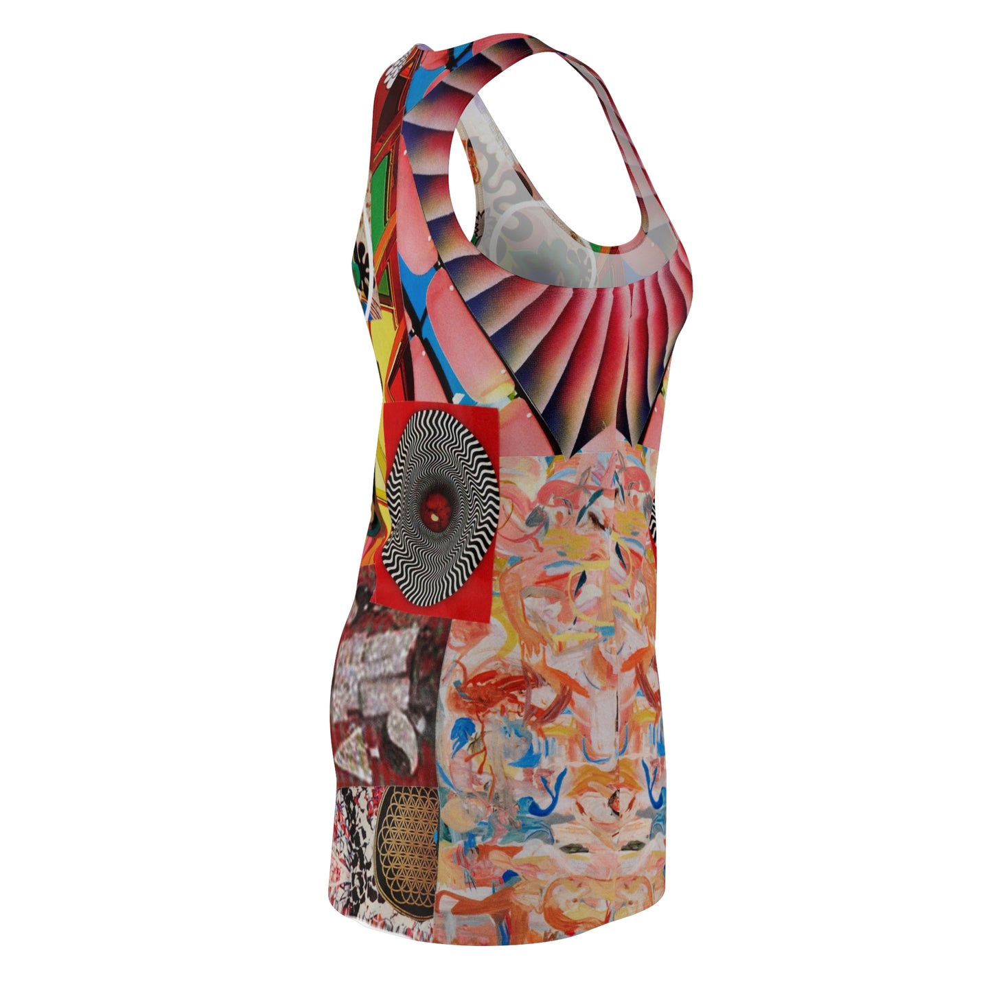 Tempest Collage Artwork Racerback Dress