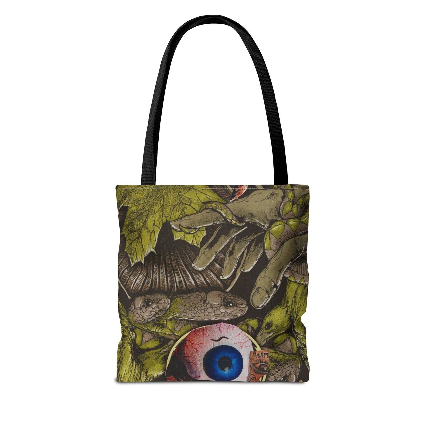 Apoda Print Vibrant Tropical Tote Bag, Eco-Friendly Grocery Bag, Summer Beach Tote, Festival Accessory, Colorful Shopping Bag