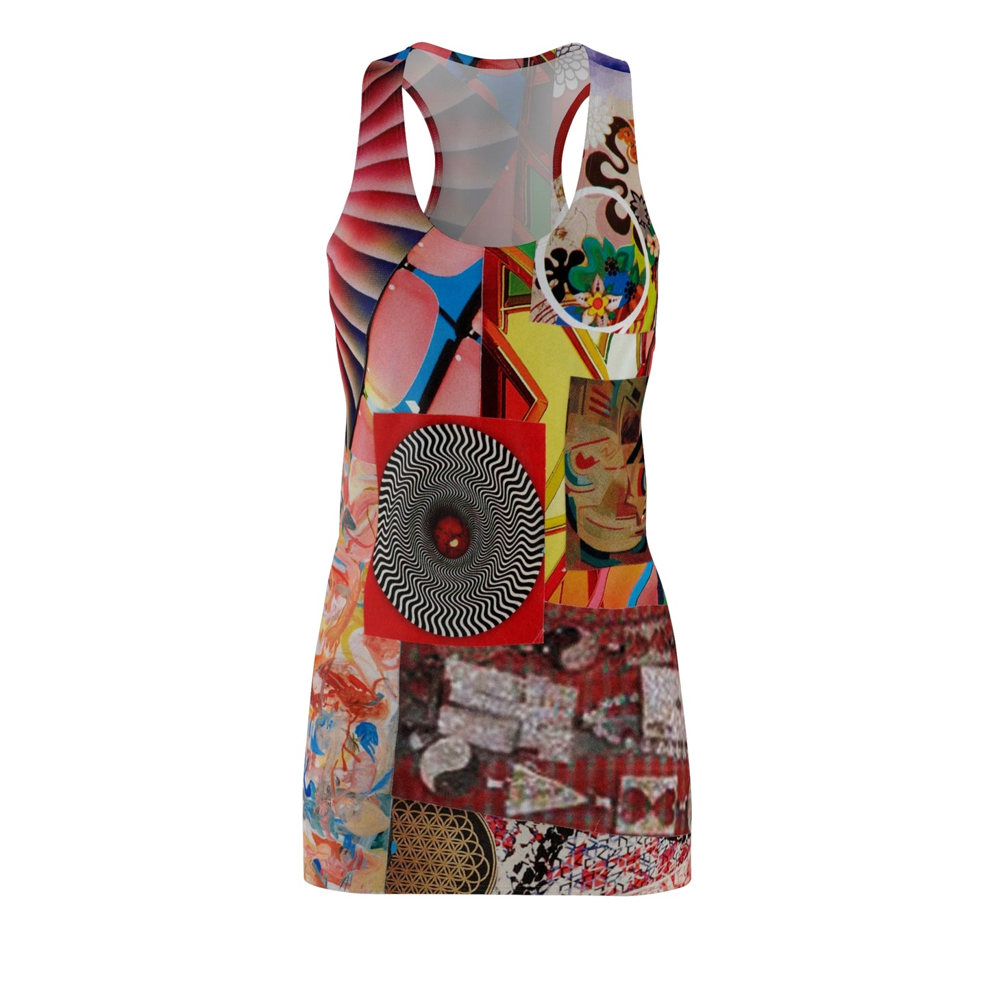 Tempest Collage Artwork Racerback Dress