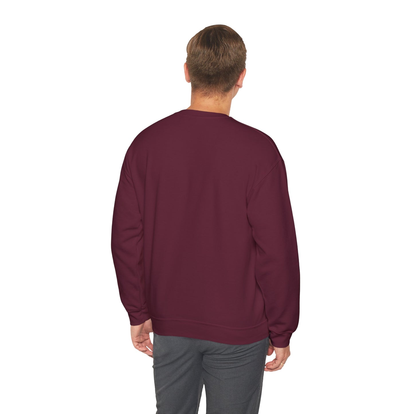 Purple Majesty Sweatshirt — Psychedelic Floral Collage Graphic
