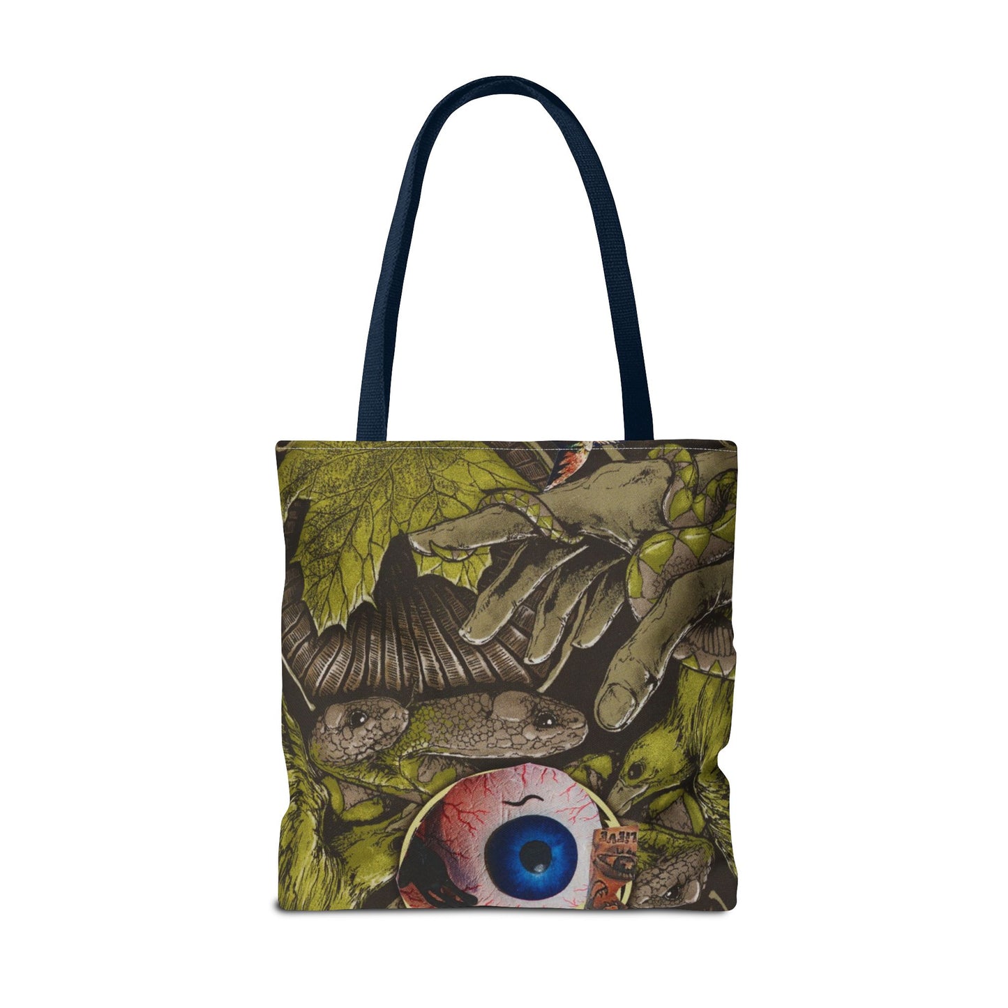 Apoda Print Vibrant Tropical Tote Bag, Eco-Friendly Grocery Bag, Summer Beach Tote, Festival Accessory, Colorful Shopping Bag