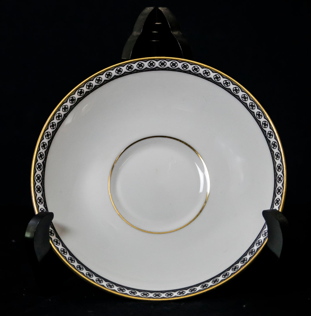 Blue and Gold Plate