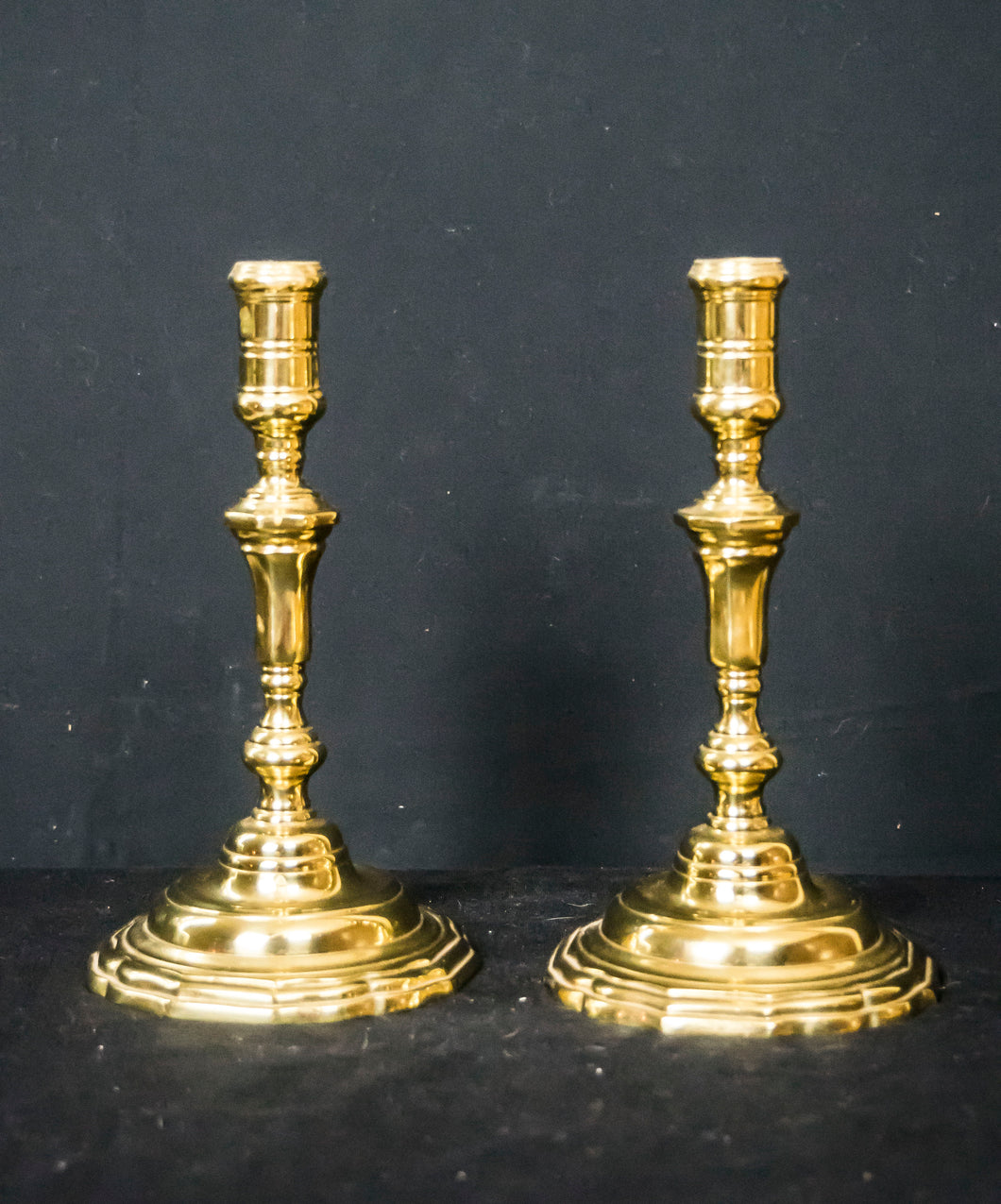 Gold Candle Stick Holder